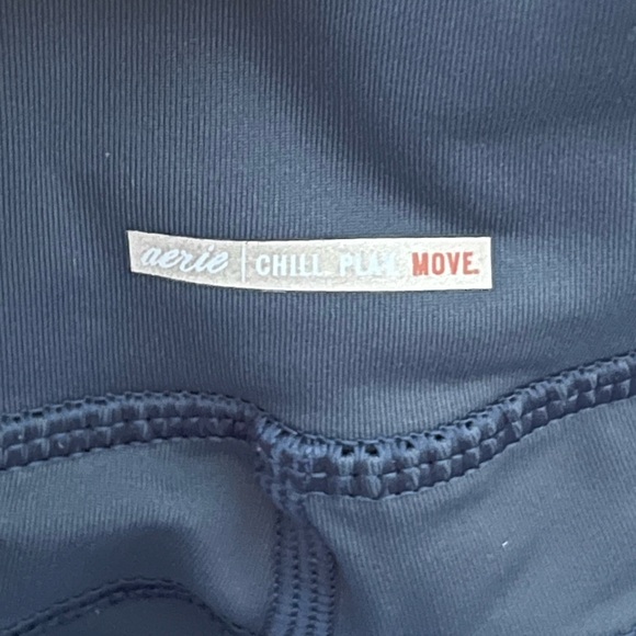 Aerie Slate Blue High-Waisted Sculpting Leggings Size Small - Picture 6 of 7